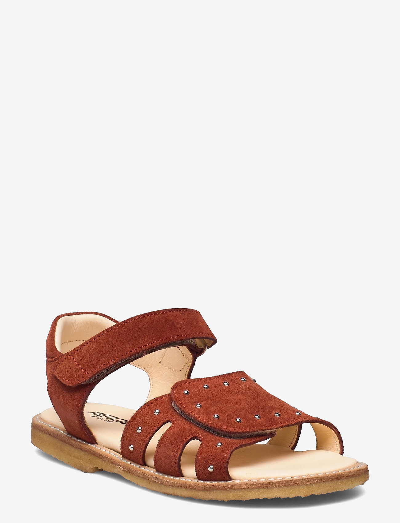Sandals - flat - open toe - op - 2208 RUST
