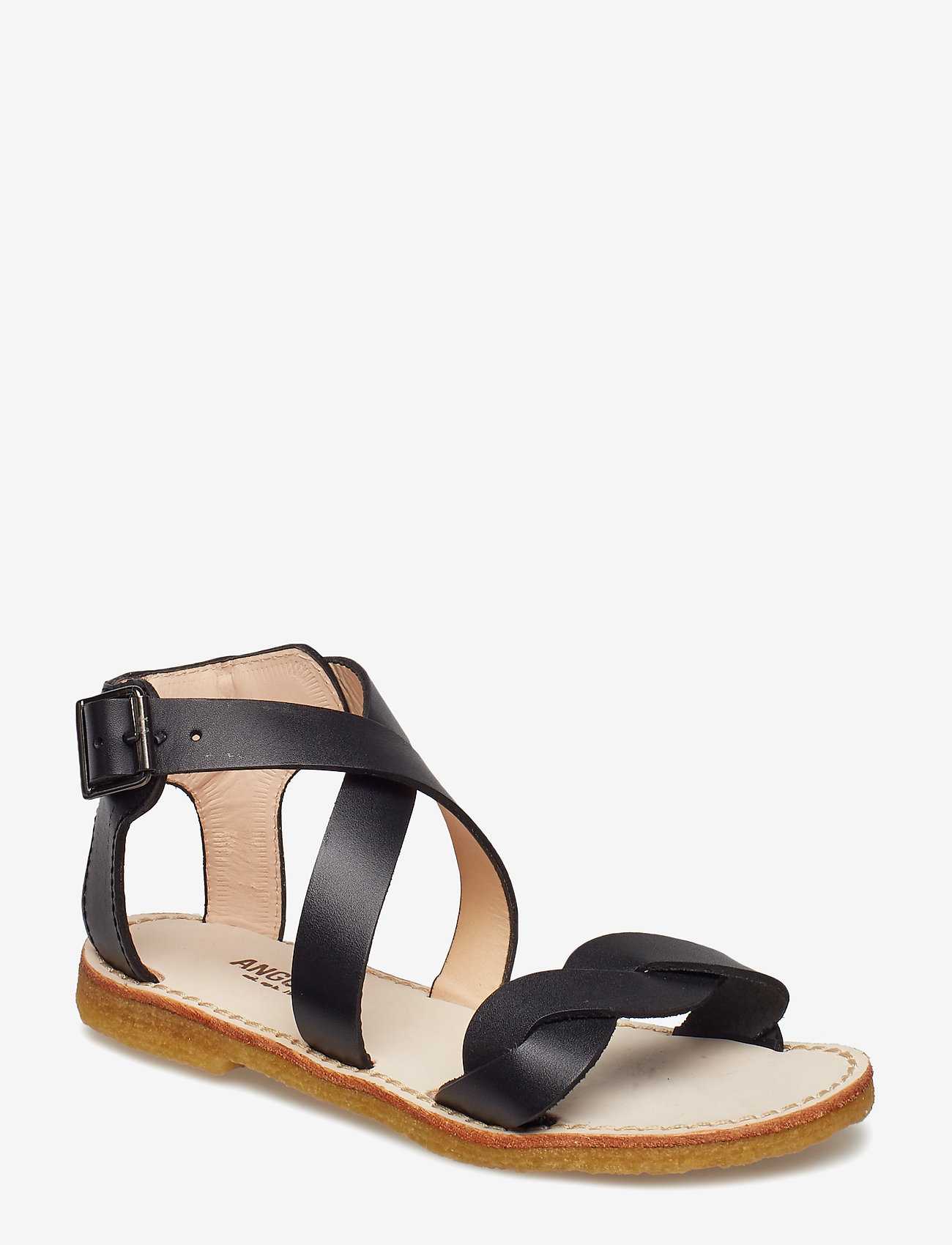 ANGULUS - Sandals - flat - open toe - op - 1785 black - 0