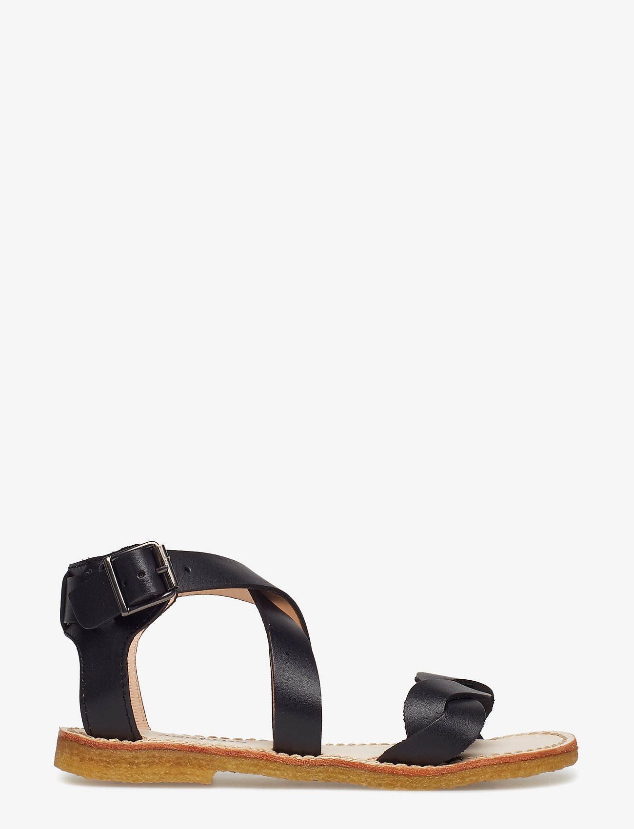 ANGULUS - Sandals - flat - open toe - op - 1785 black - 1