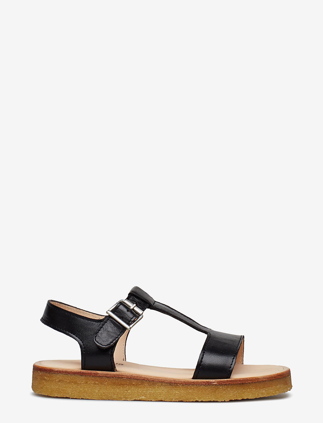 ANGULUS - Sandals - flat - open toe - op - 1604 black - 1