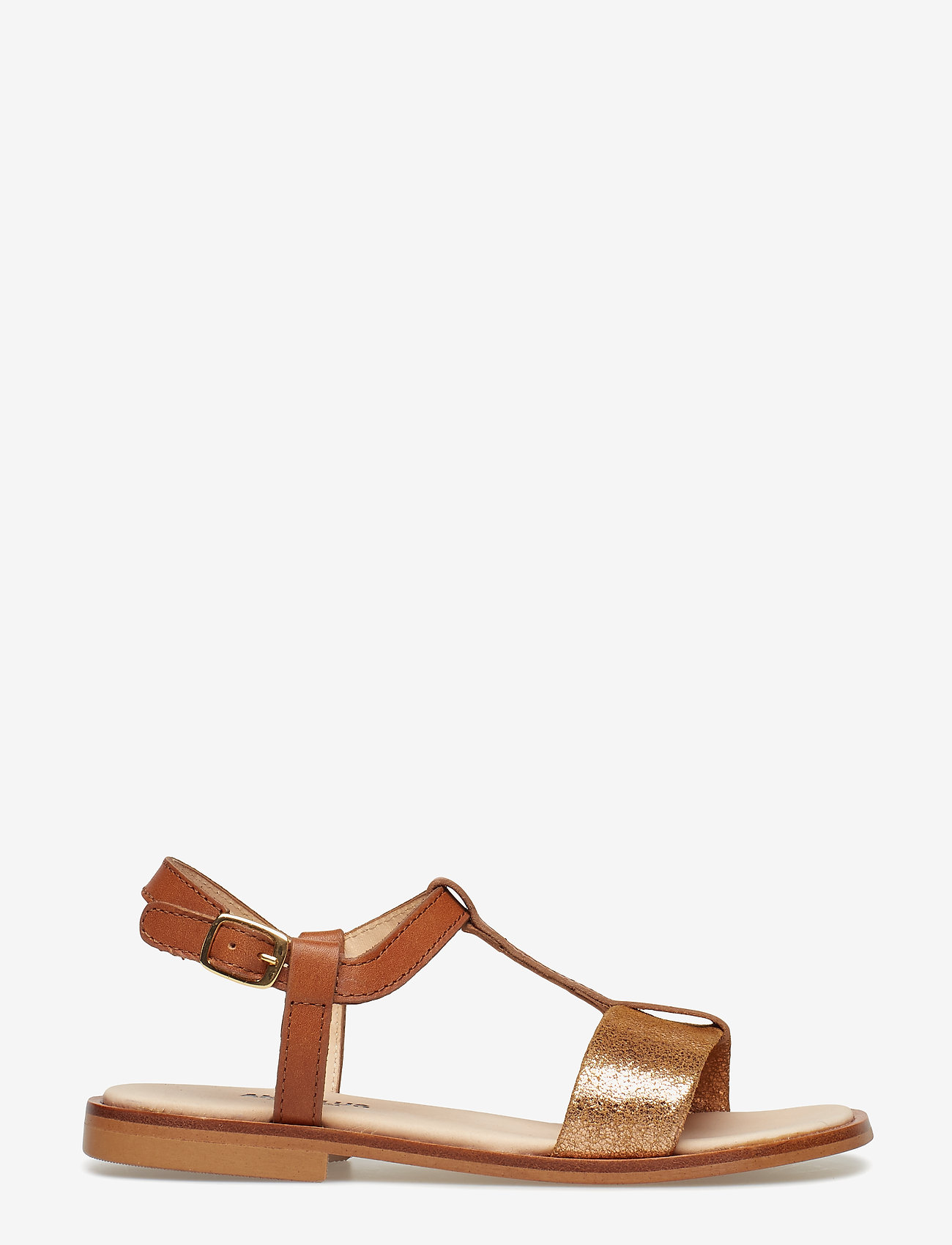ANGULUS - Sandals - flat - 1789/2494 tan/kobber - 1