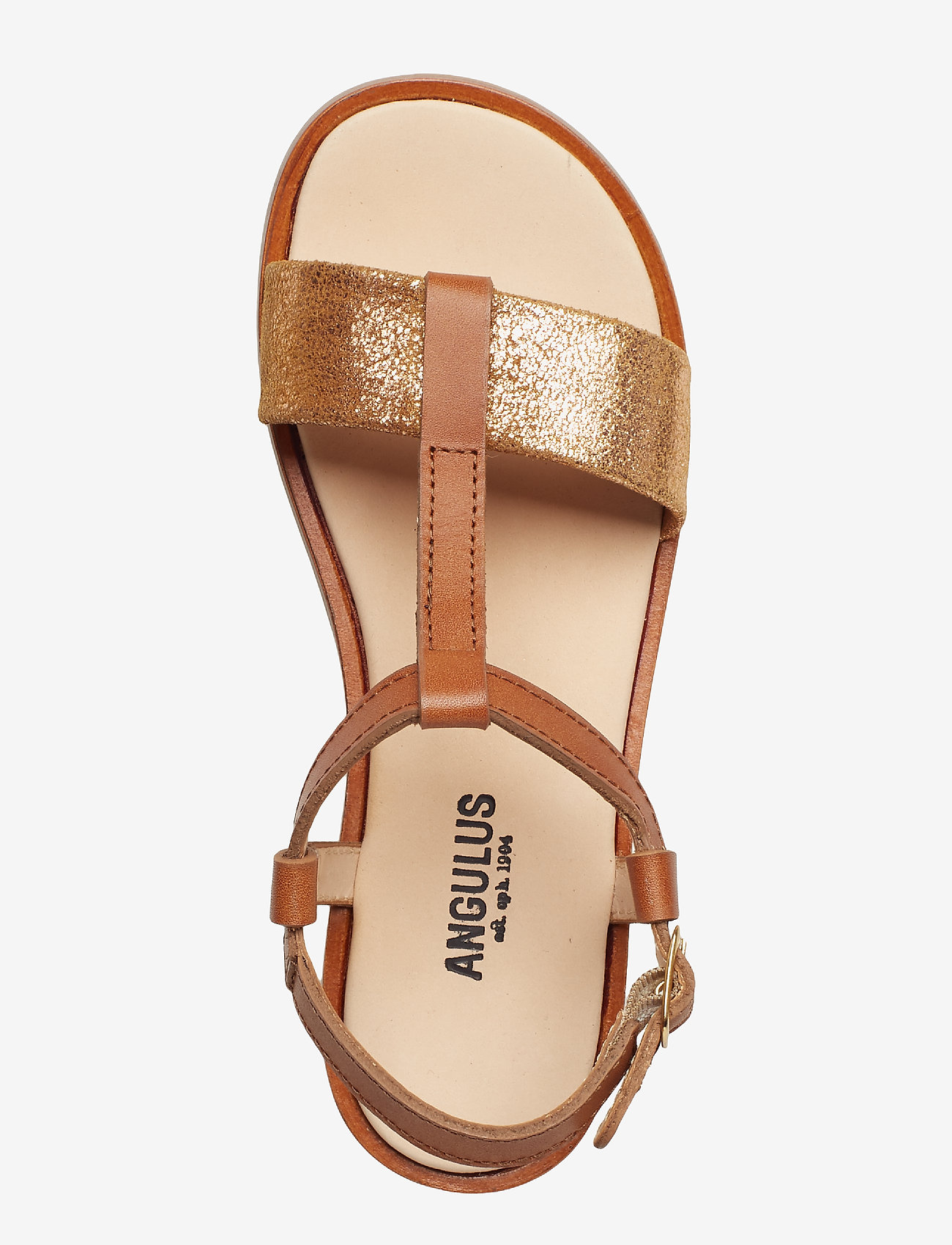 ANGULUS - Sandals - flat - 1789/2494 tan/kobber - 3