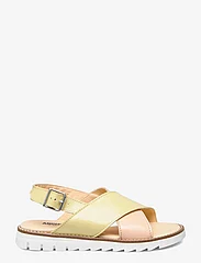 ANGULUS - Sandals - flat - open toe - op - 1304/1320 peach/l.yellow - 1