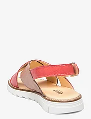 ANGULUS - Sandals - flat - open toe - op - 1305/1318 d. peach/coral - 2