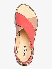 ANGULUS - Sandals - flat - open toe - op - 1305/1318 d. peach/coral - 3
