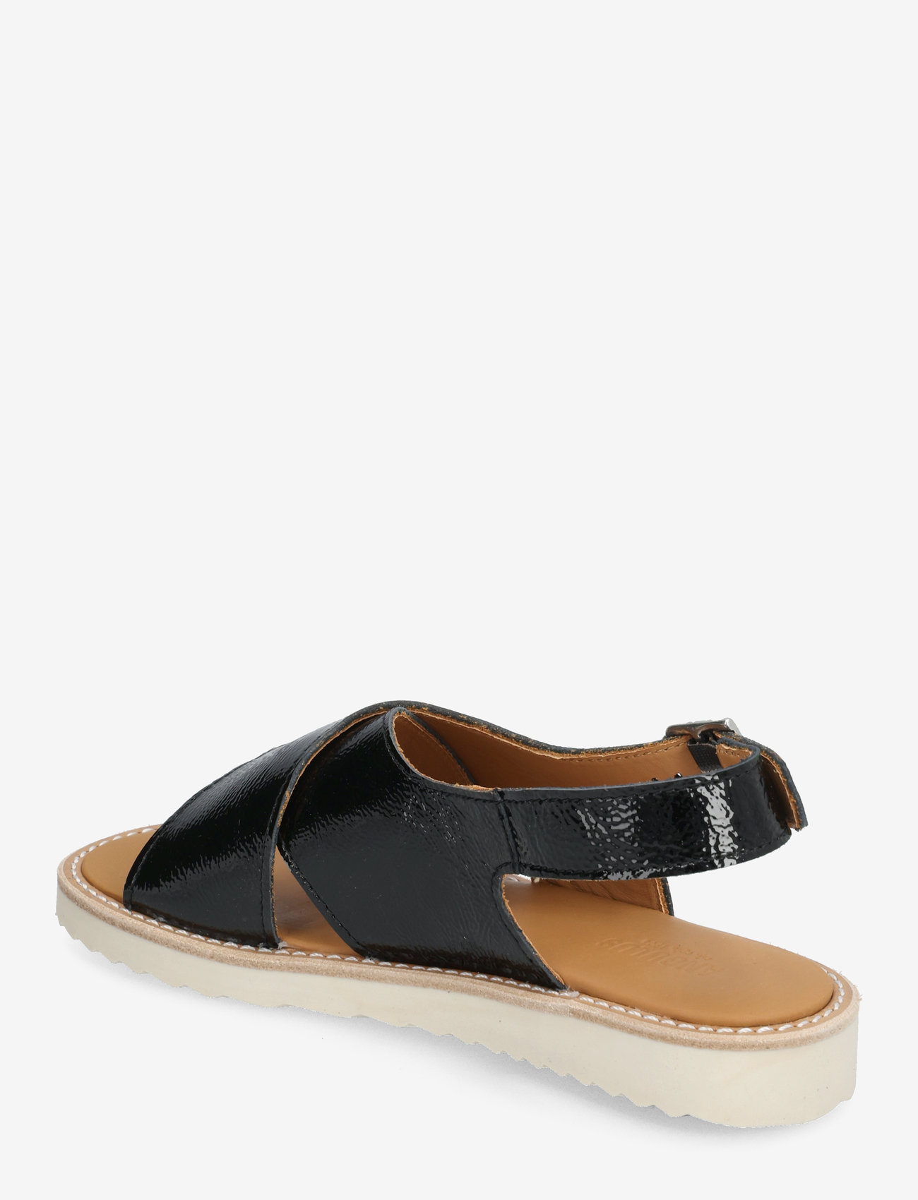 ANGULUS - Sandals - flat  - open toe - op - børn - 1310 black - 2