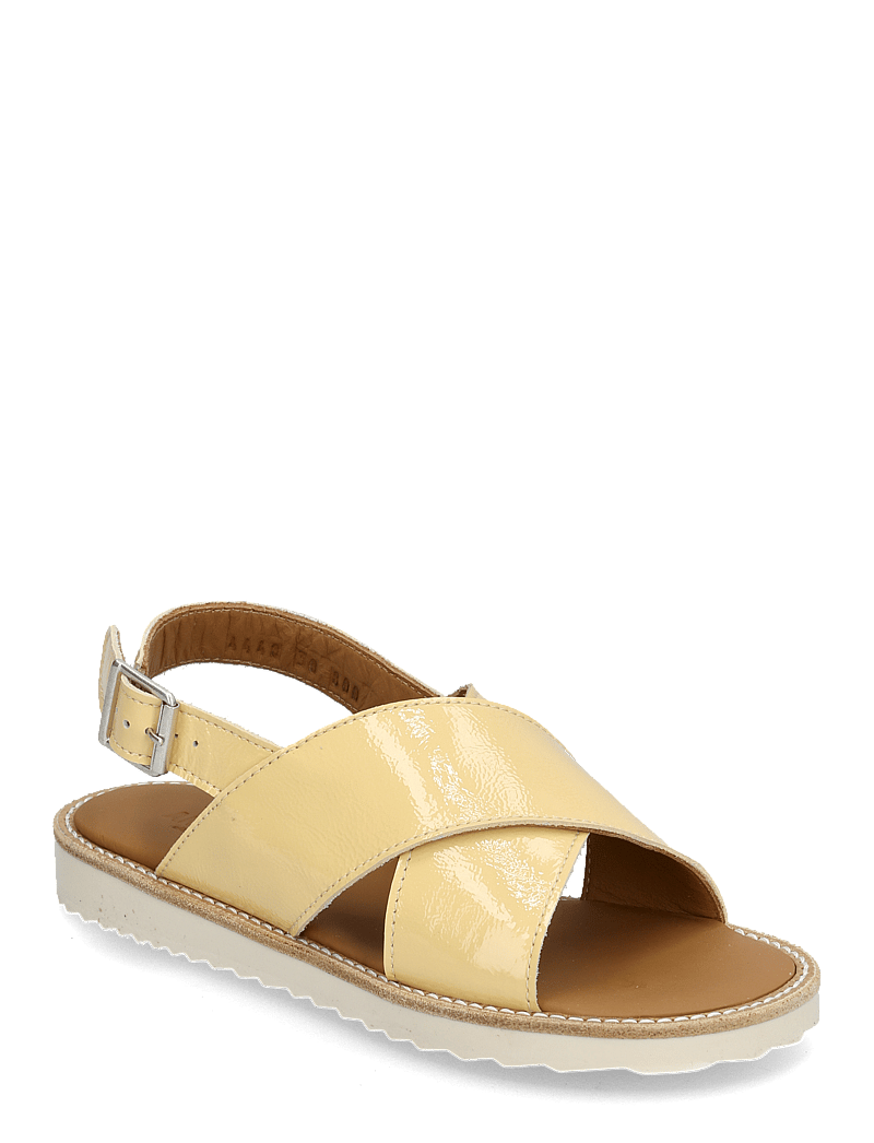 ANGULUS - Sandals - flat - open toe - op - sko - 2706 mellow yellow - 0