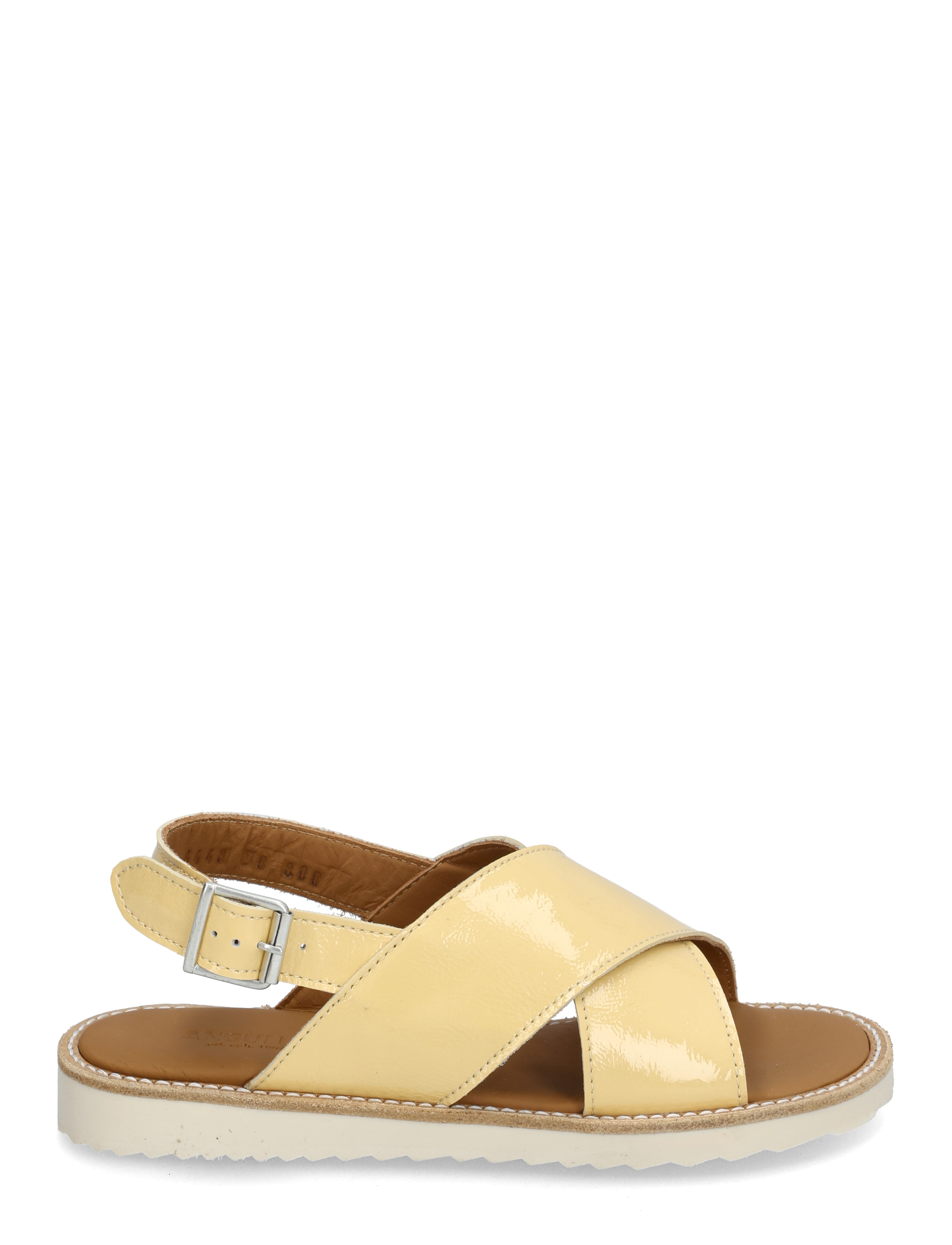 ANGULUS - Sandals - flat  - open toe - op - 2706 mellow yellow - 1