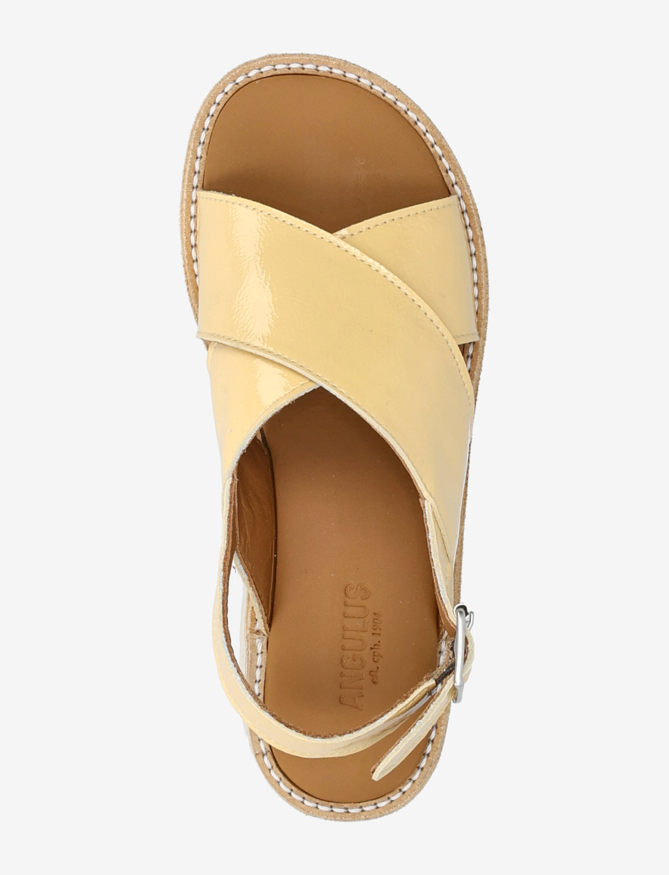 ANGULUS - Sandals - flat  - open toe - op - geburtstagsgeschenke - 2706 mellow yellow - 3