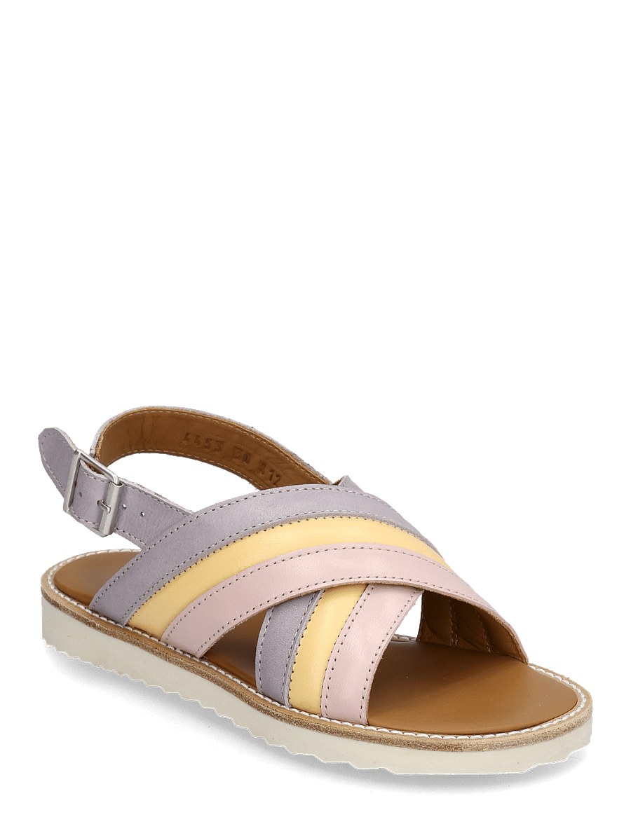 ANGULUS - Sandals - flat - open toe - op - shoes - 2711/2713/3216 pale rose/mello - 0