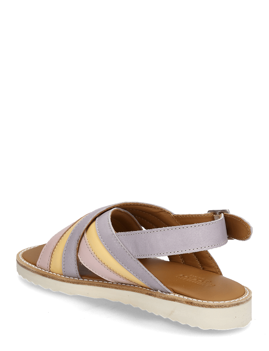 ANGULUS - Sandals - flat - open toe - op - shoes - 2711/2713/3216 pale rose/mello - 2