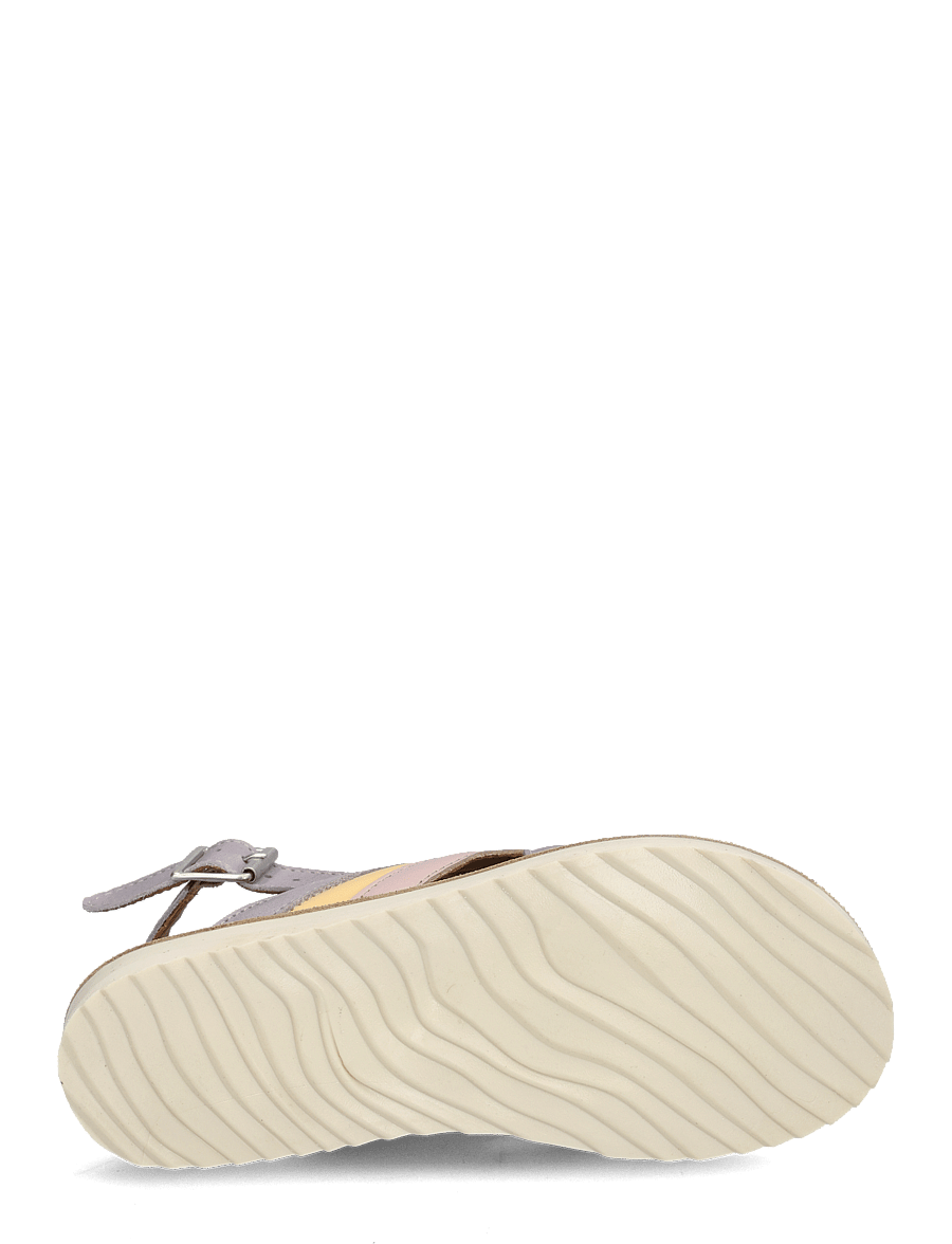 ANGULUS - Sandals - flat - open toe - op - shoes - 2711/2713/3216 pale rose/mello - 4