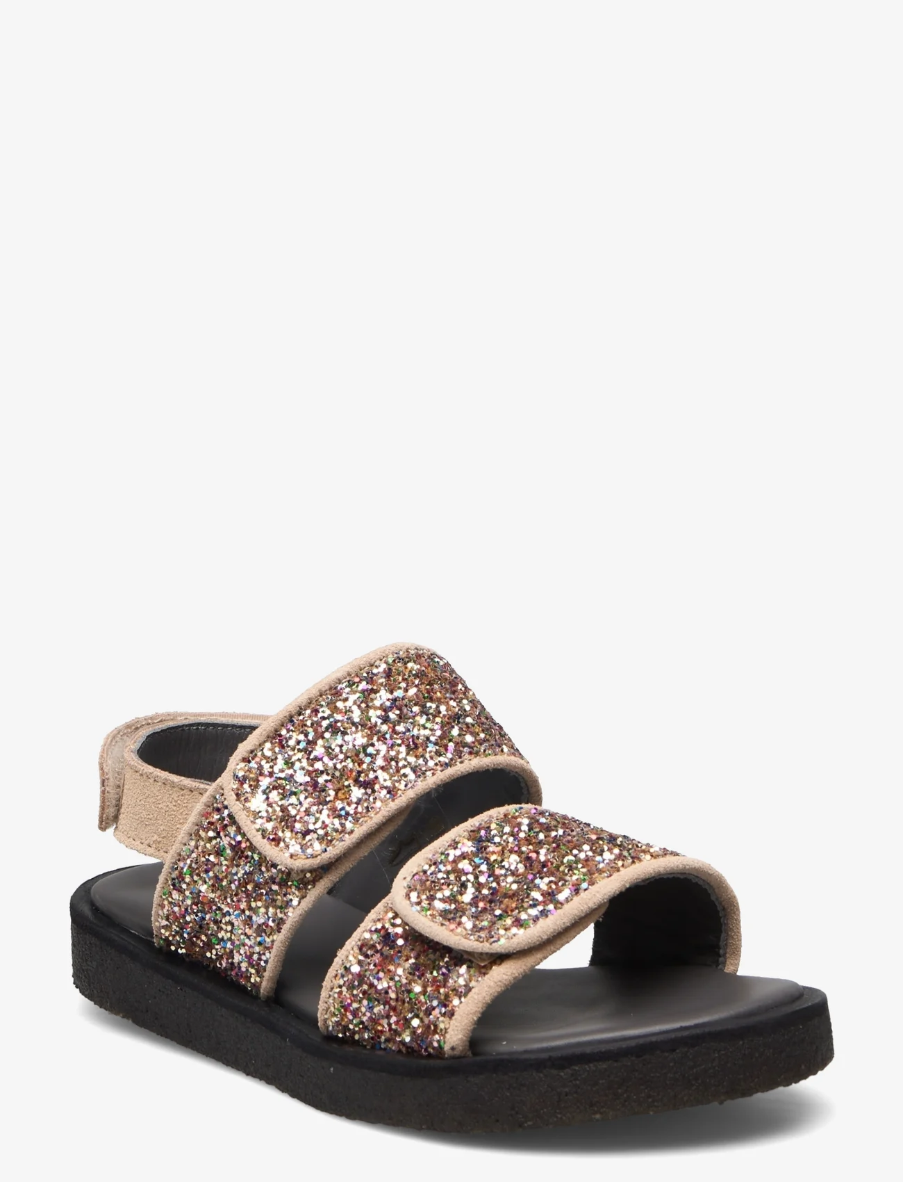 ANGULUS - Sandals - flat - open toe - op - summer savings - 1149/2488 sand/multi glitter - 0