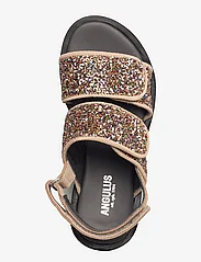 ANGULUS - Sandals - flat - open toe - op - summer savings - 1149/2488 sand/multi glitter - 3