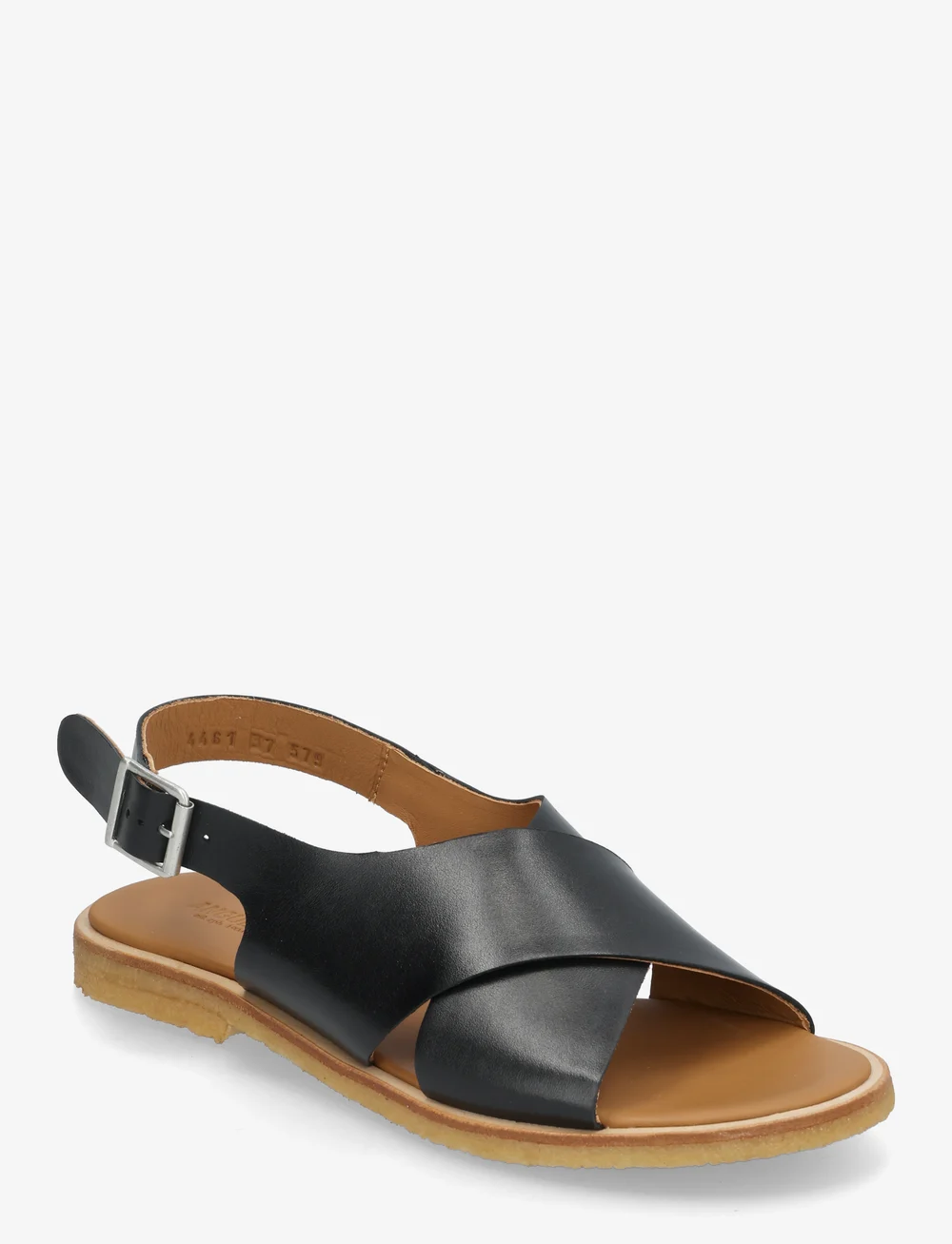 ANGULUS - Sandals - flat - open toe - op - platta sandaler - 1604 black - 0