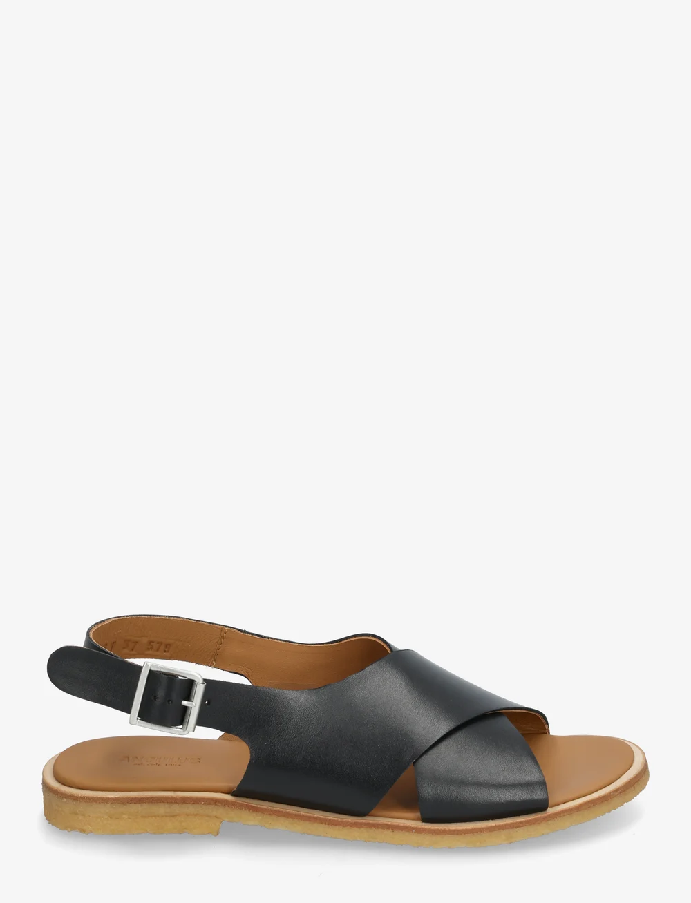 ANGULUS - Sandals - flat - open toe - op - platta sandaler - 1604 black - 1