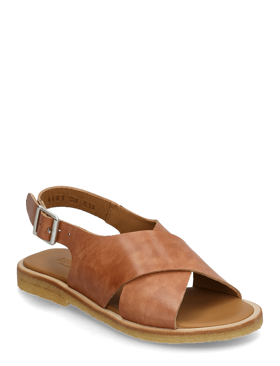 ANGULUS - Sandals - flat - open toe - op - flade sandaler - 1789 tan - 1