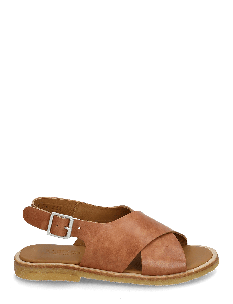 ANGULUS - Sandals - flat - open toe - op - flade sandaler - 1789 tan - 2