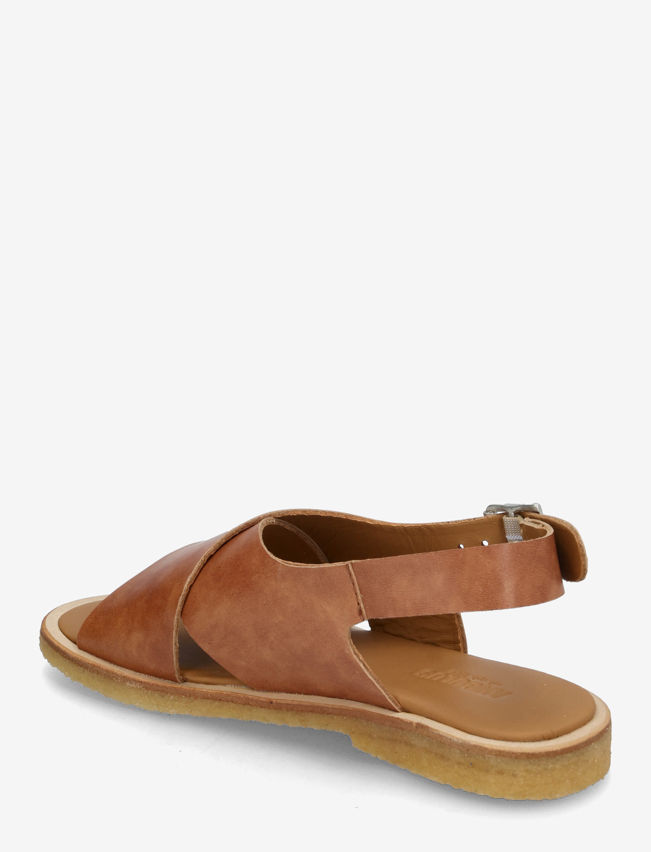 ANGULUS - Sandals - flat  - open toe - op - flache sandalen - 1789 tan - 2
