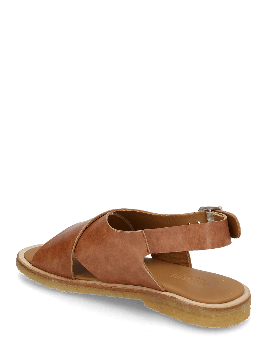 ANGULUS - Sandals - flat - open toe - op - flade sandaler - 1789 tan - 3