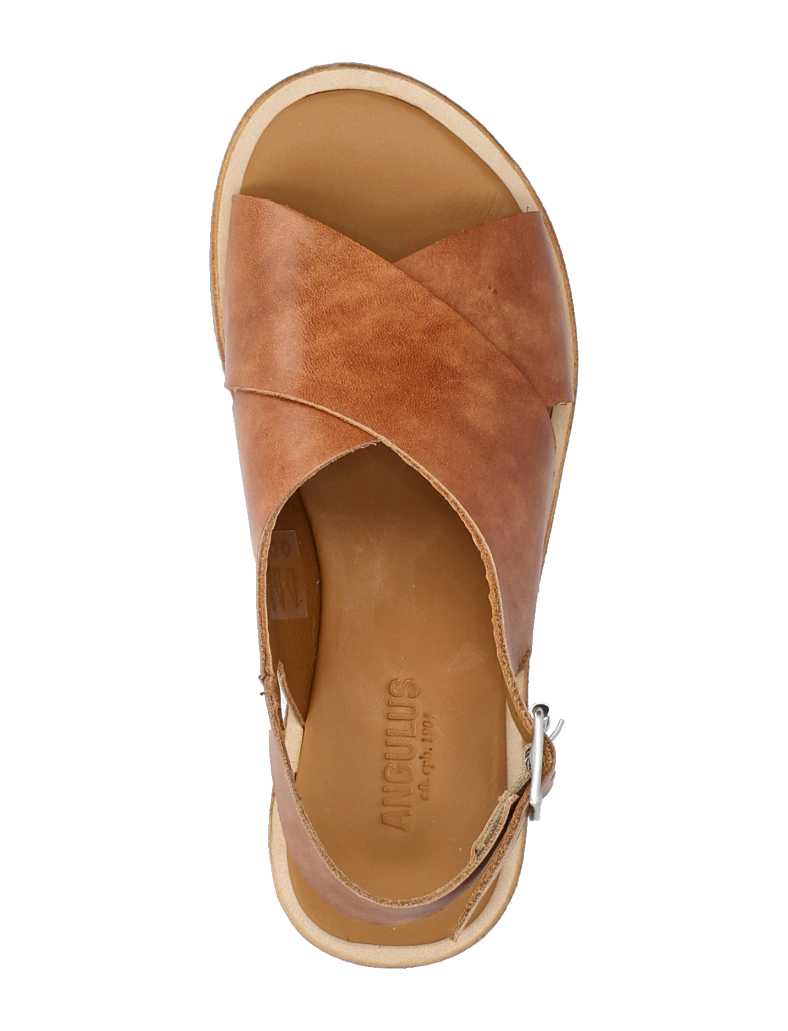 ANGULUS - Sandals - flat  - open toe - op - flade sandaler - 1789 tan - 4