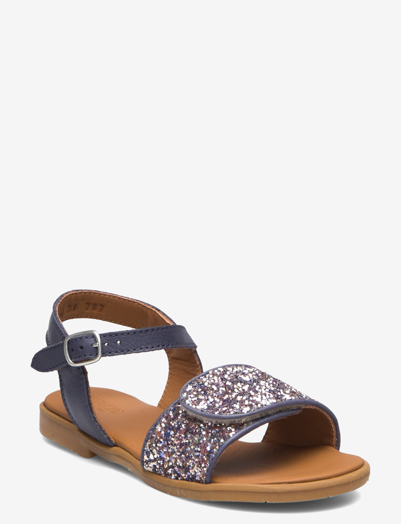 ANGULUS - Sandals - flat  - open toe - op - schuhe - 2722/3296 indigo/pastel multi - 0