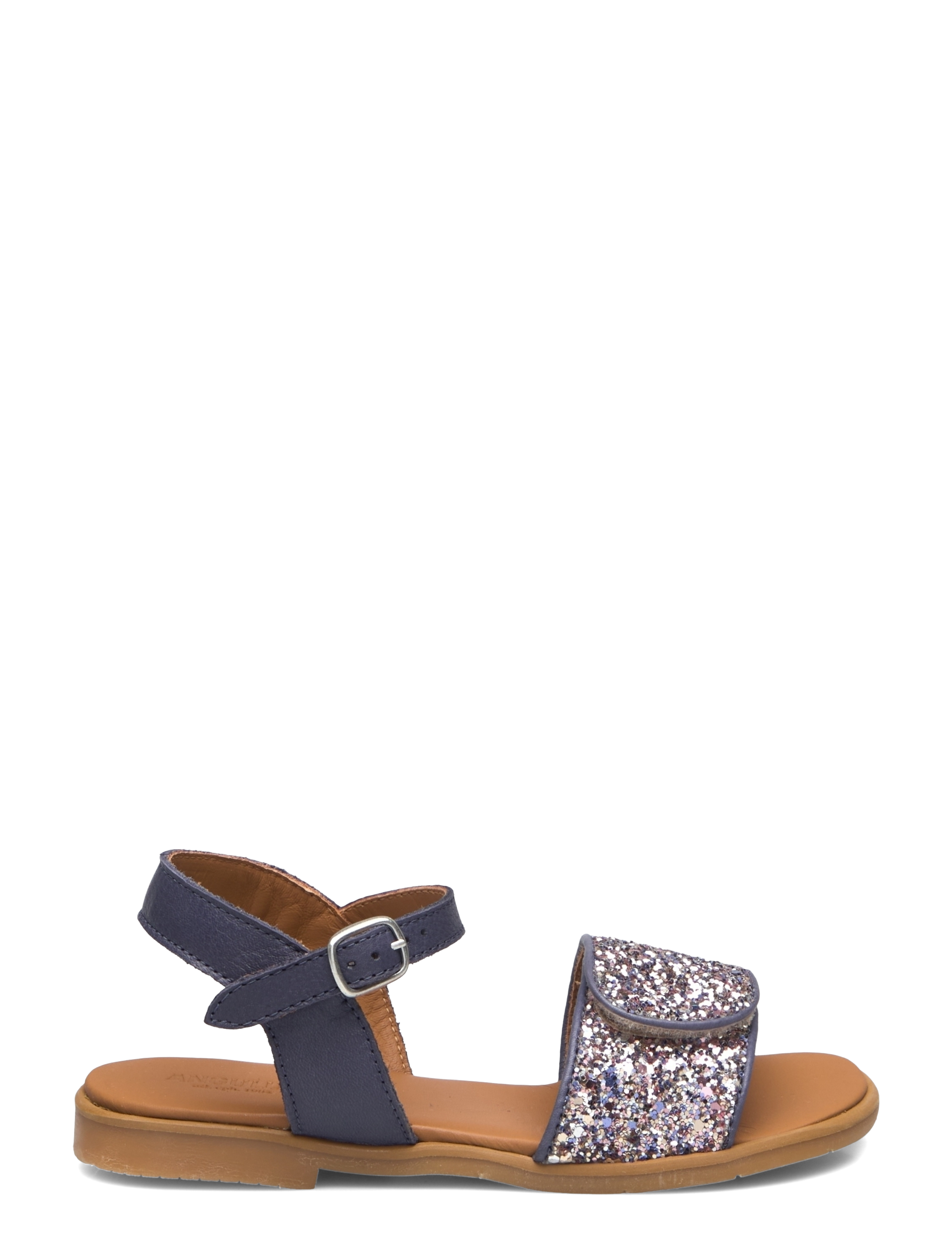 ANGULUS - Sandals - flat  - open toe - op - 2722/3296 indigo/pastel multi - 1