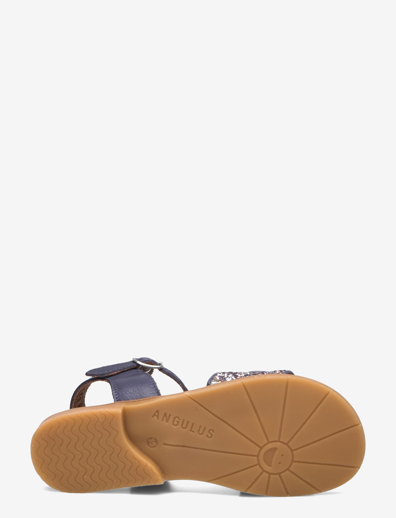 ANGULUS - Sandals - flat  - open toe - op - schuhe - 2722/3296 indigo/pastel multi - 4