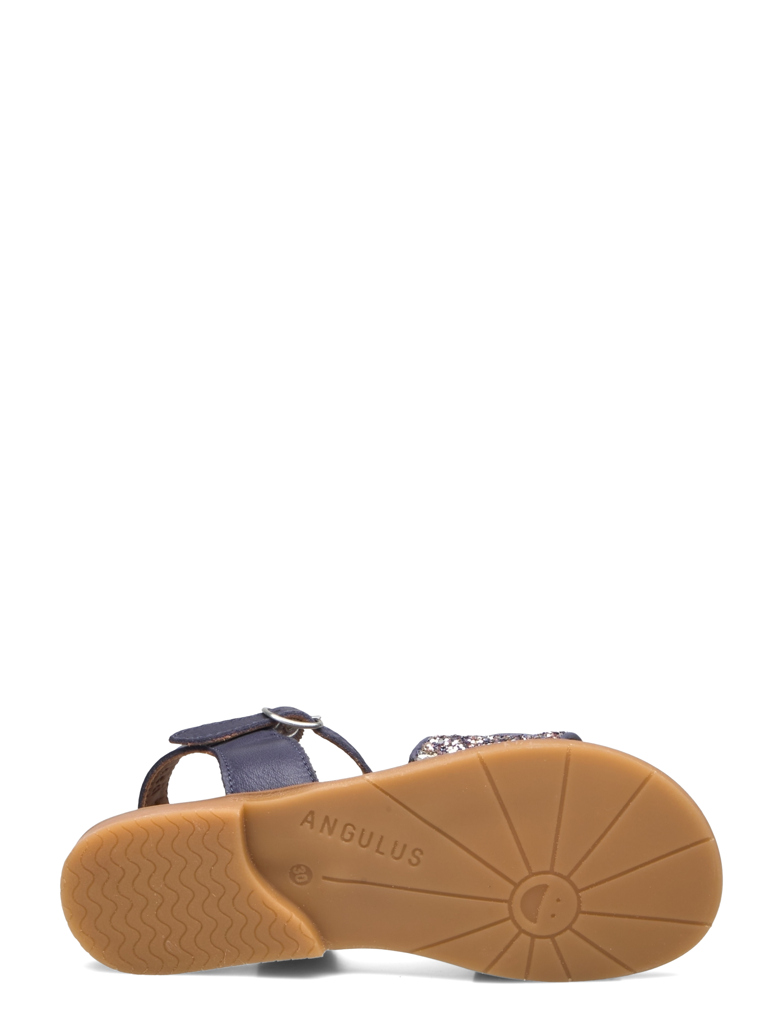 ANGULUS - Sandals - flat  - open toe - op - 2722/3296 indigo/pastel multi - 4