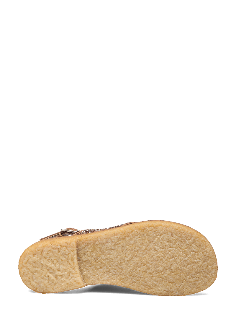 ANGULUS - Sandals - flat - open toe - op - sko - 1789/2488 tan/multi glitter - 4