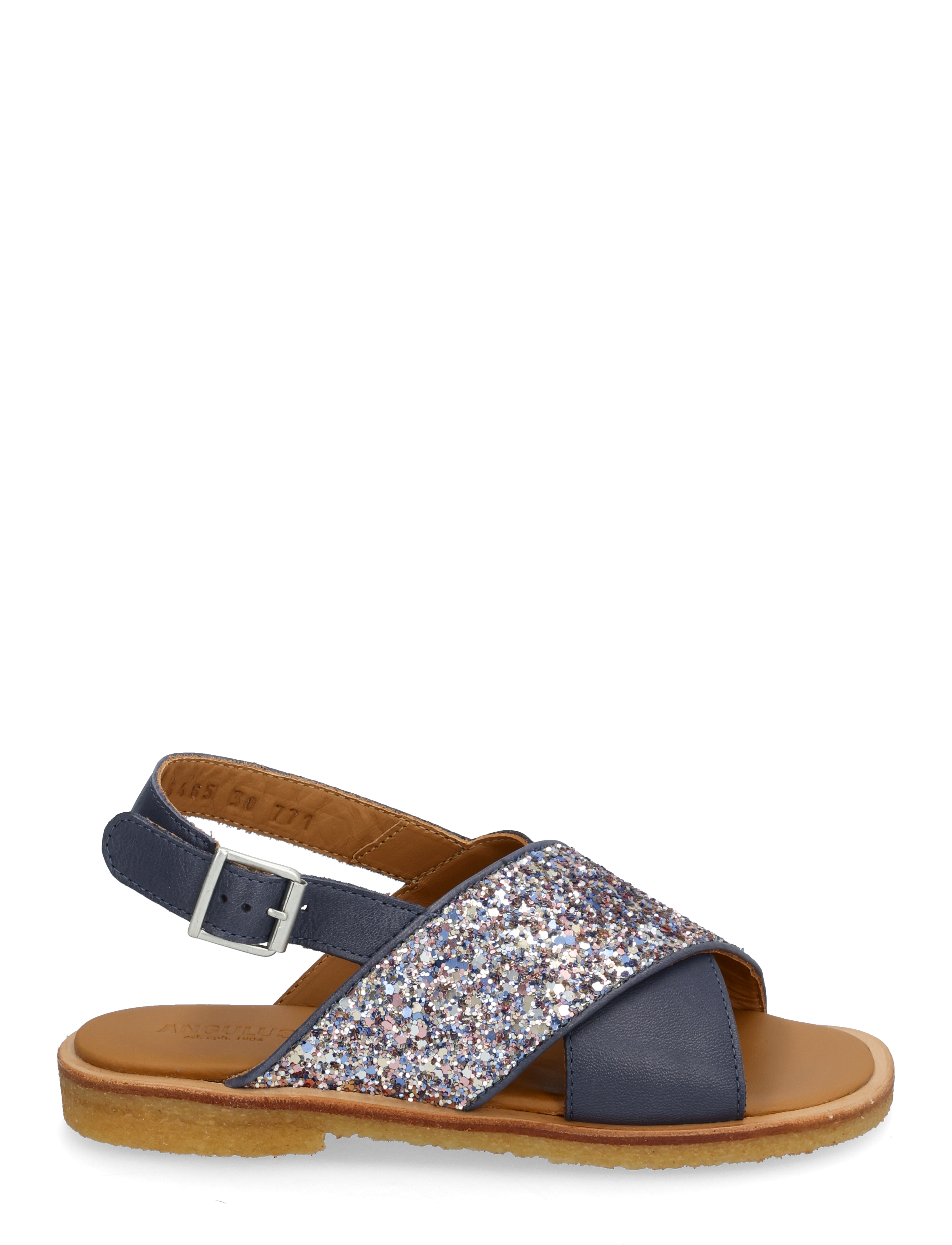 ANGULUS - Sandals - flat  - open toe - op - schuhe - 2722/3296 indigo/pastel multi - 1