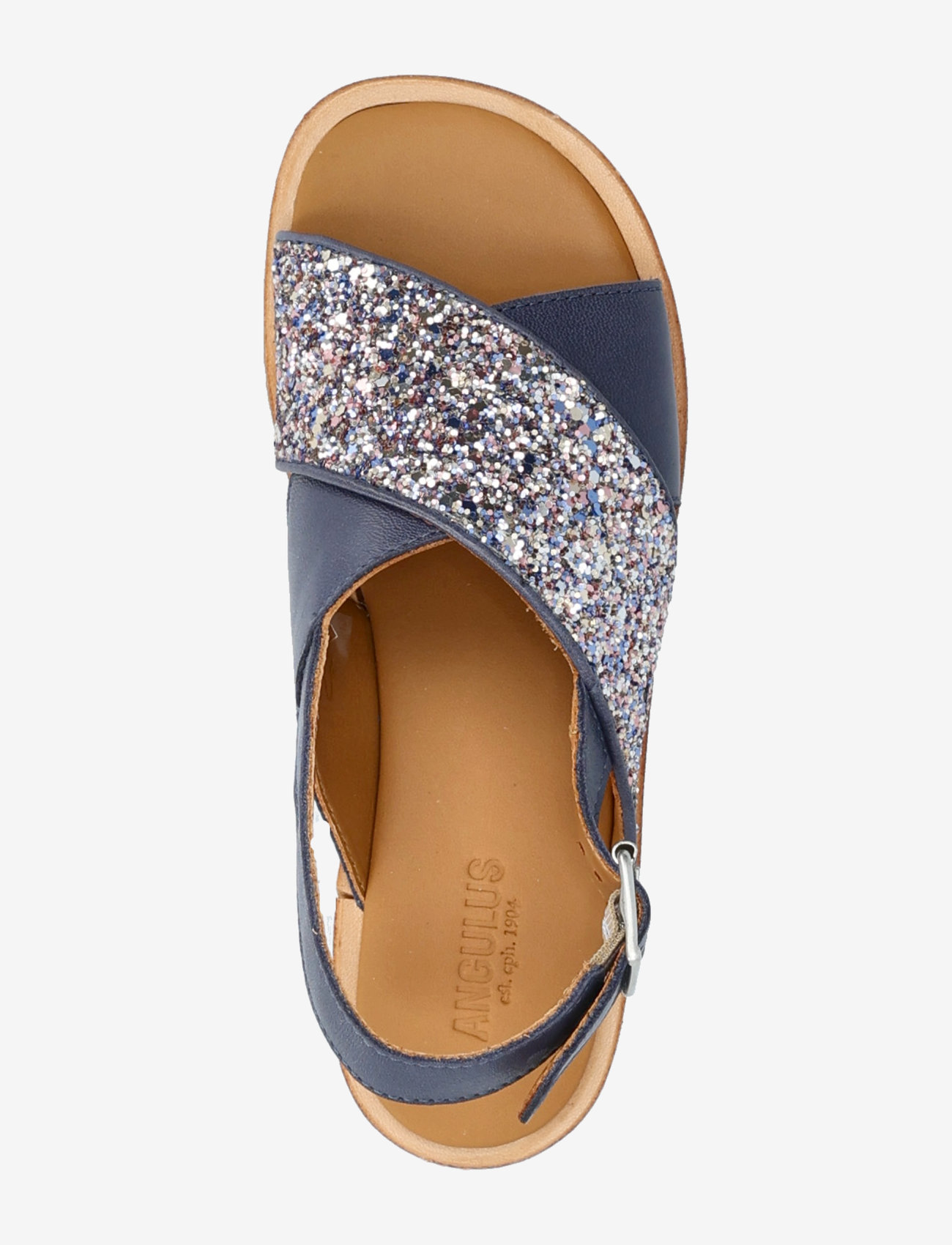 ANGULUS - Sandals - flat  - open toe - op - lapset - 2722/3296 indigo/pastel multi - 3