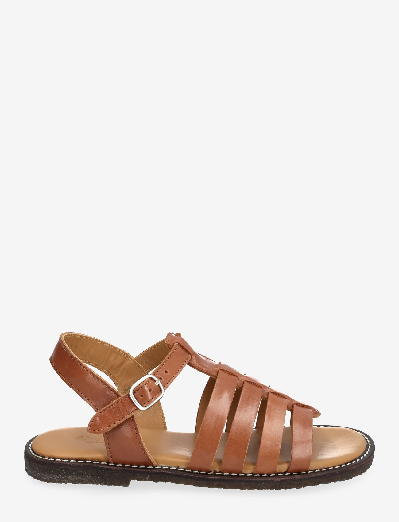 ANGULUS - Sandals - flat  - open toe - op - sünnipäevakingitused - 1838 cognac - 1