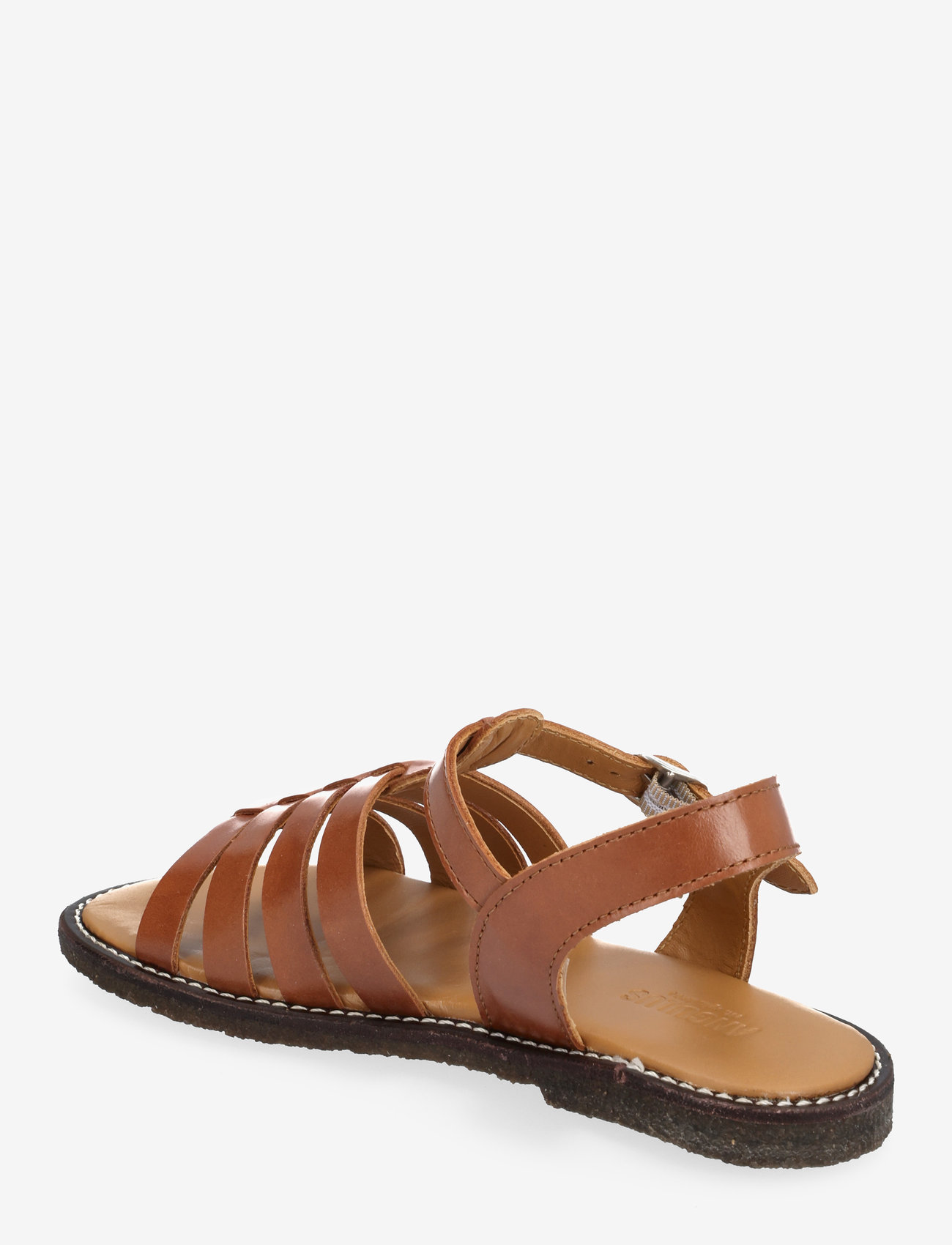 ANGULUS - Sandals - flat  - open toe - op - sünnipäevakingitused - 1838 cognac - 2