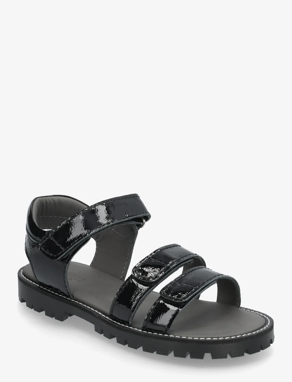 ANGULUS - Sandals - flat  - open toe - op - platta sandaler - 1310 black - 1