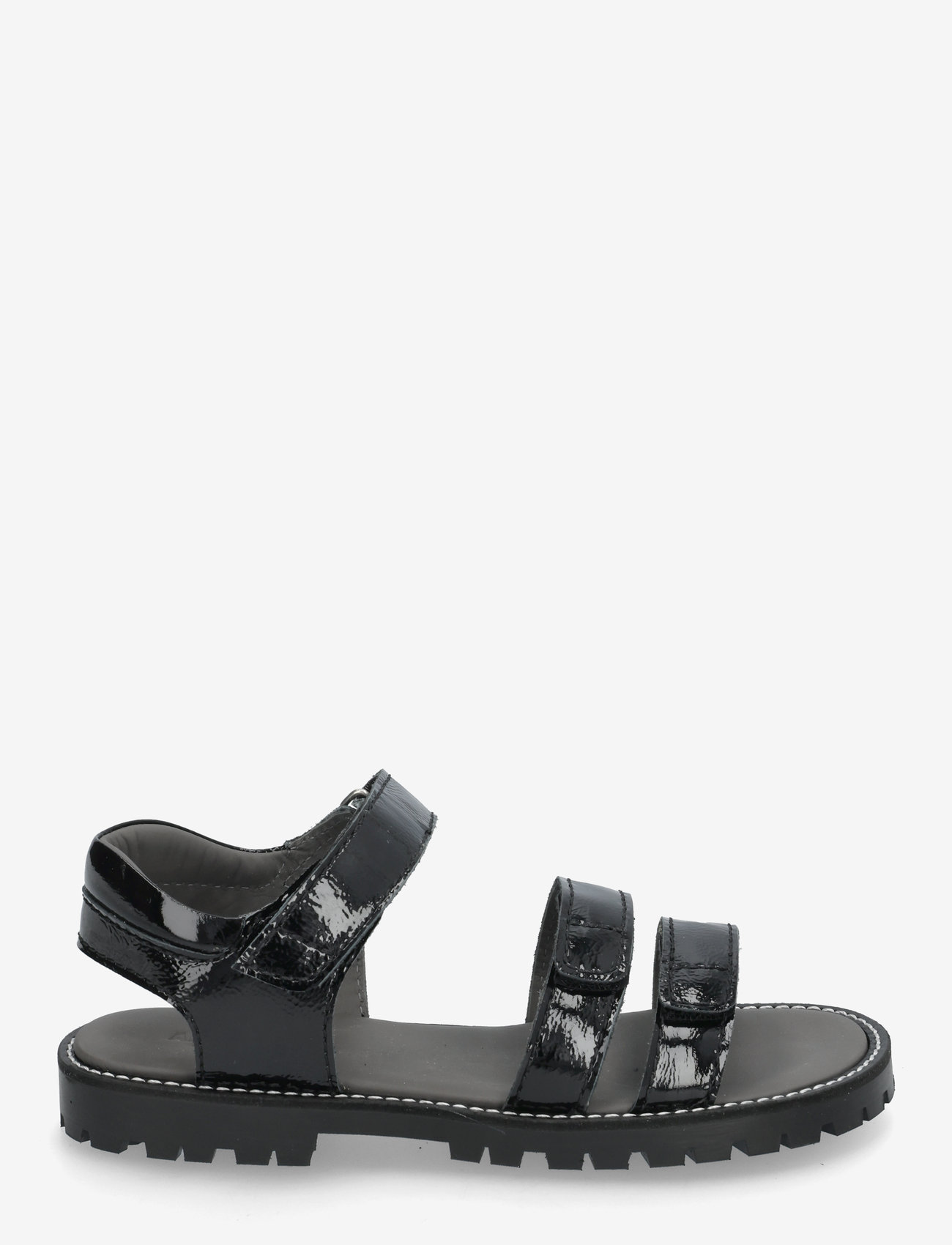 ANGULUS - Sandals - flat  - open toe - op - flache sandalen - 1310 black - 1