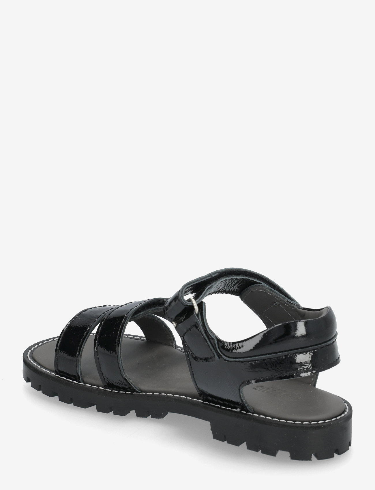 ANGULUS - Sandals - flat  - open toe - op - flache sandalen - 1310 black - 2