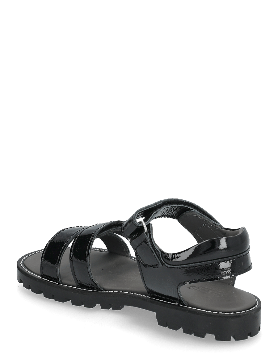 ANGULUS - Sandals - flat - open toe - op - platta sandaler - 1310 black - 3