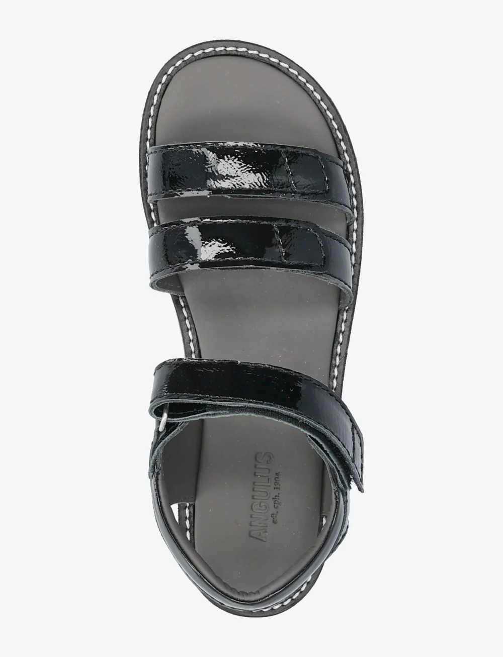 ANGULUS - Sandals - flat  - open toe - op - platta sandaler - 1310 black - 4