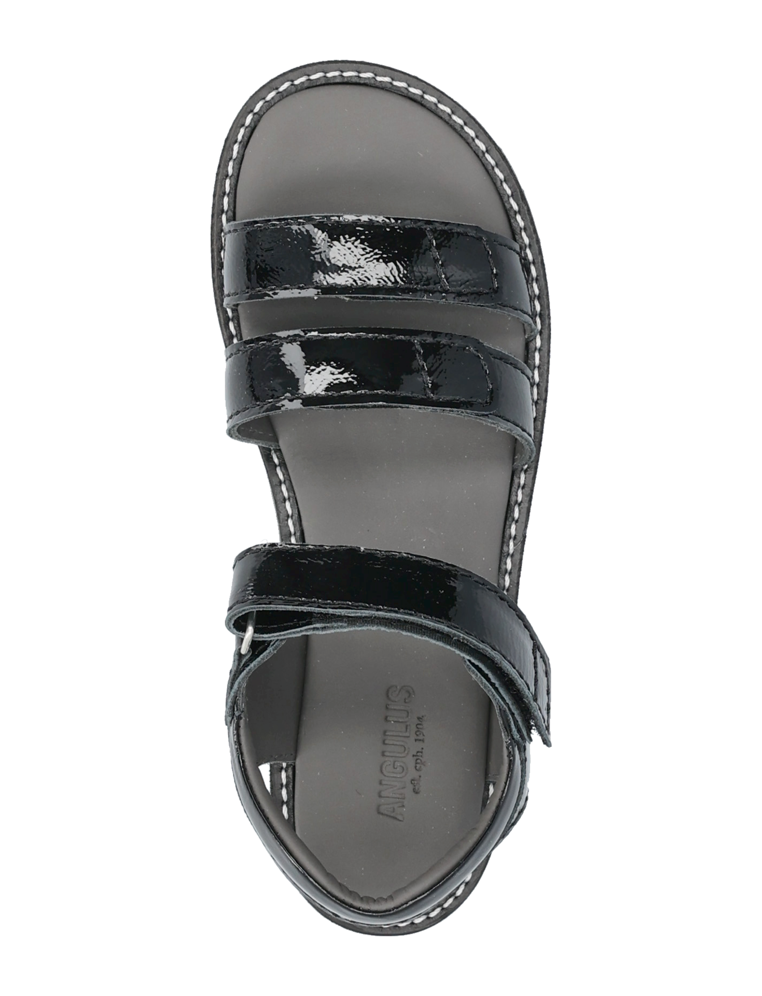 ANGULUS - Sandals - flat  - open toe - op - flat sandals - 1310 black - 4