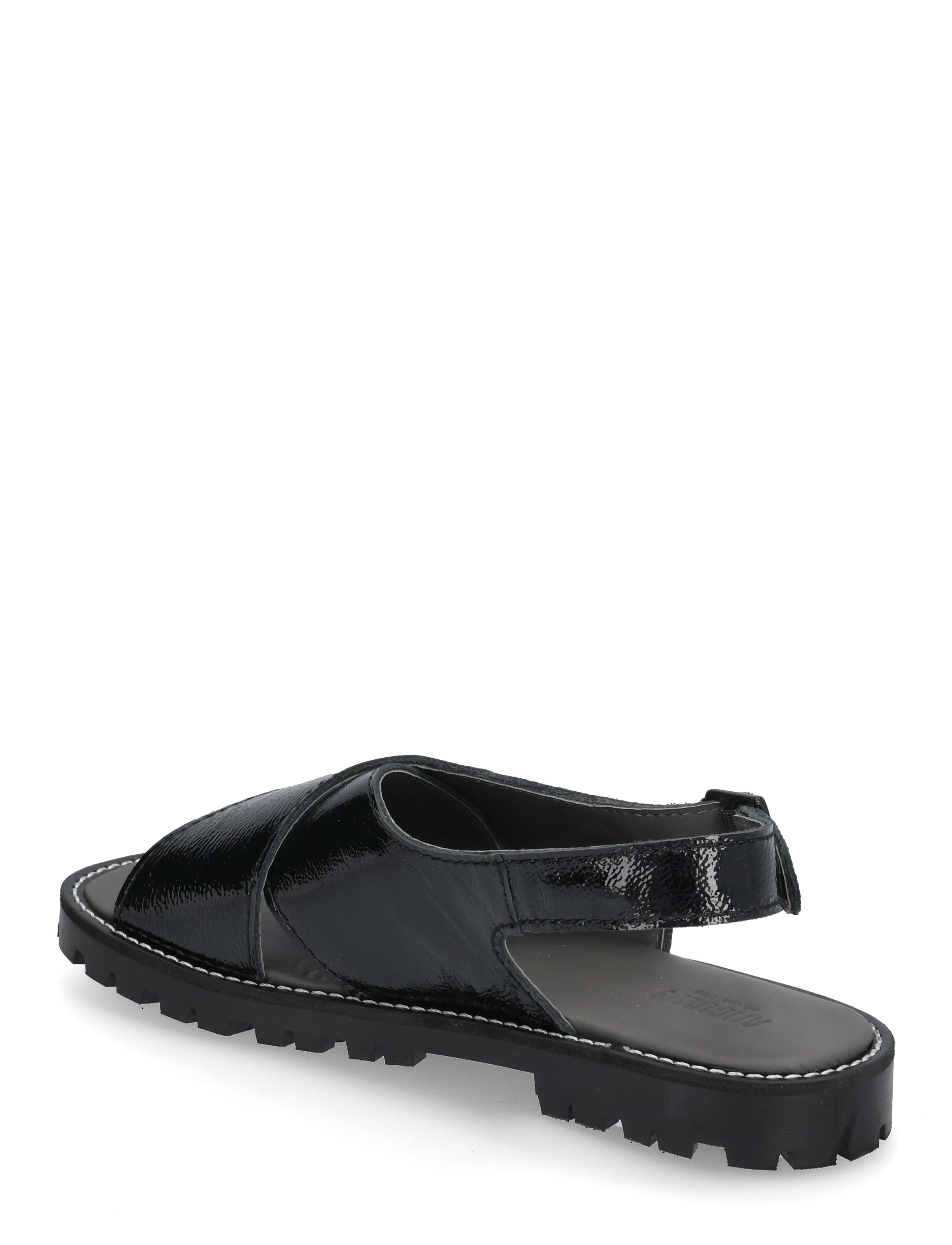 ANGULUS - Sandals - flat  - open toe - op - sommerschnäppchen - 1310 black - 2