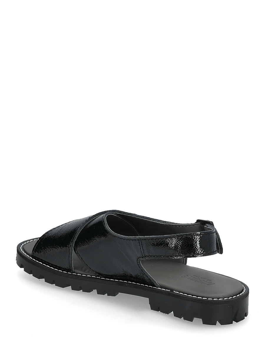 ANGULUS - Sandals - flat - open toe - op - shoes - 1310 black - 2