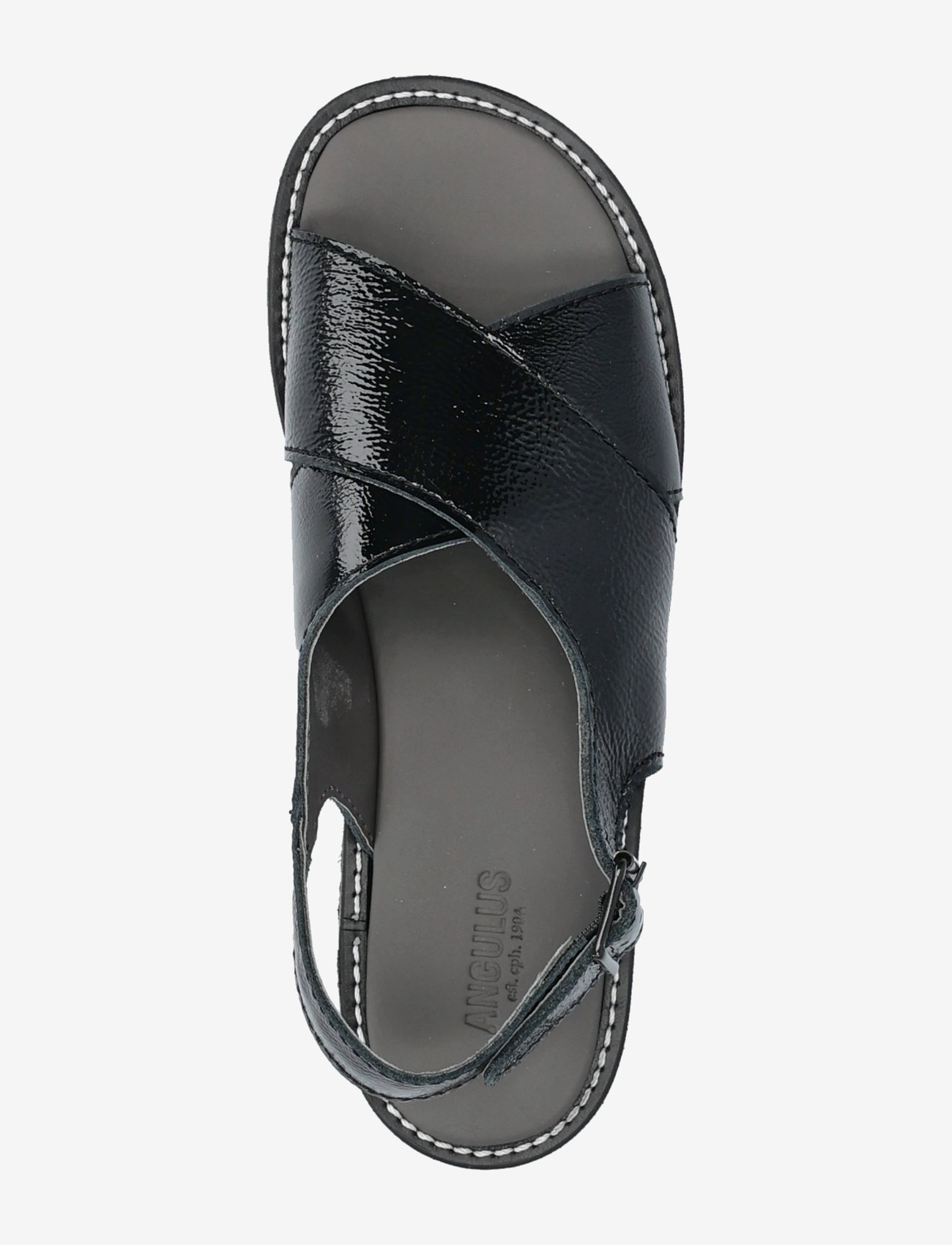 ANGULUS - Sandals - flat  - open toe - op - skor - 1310 black - 3