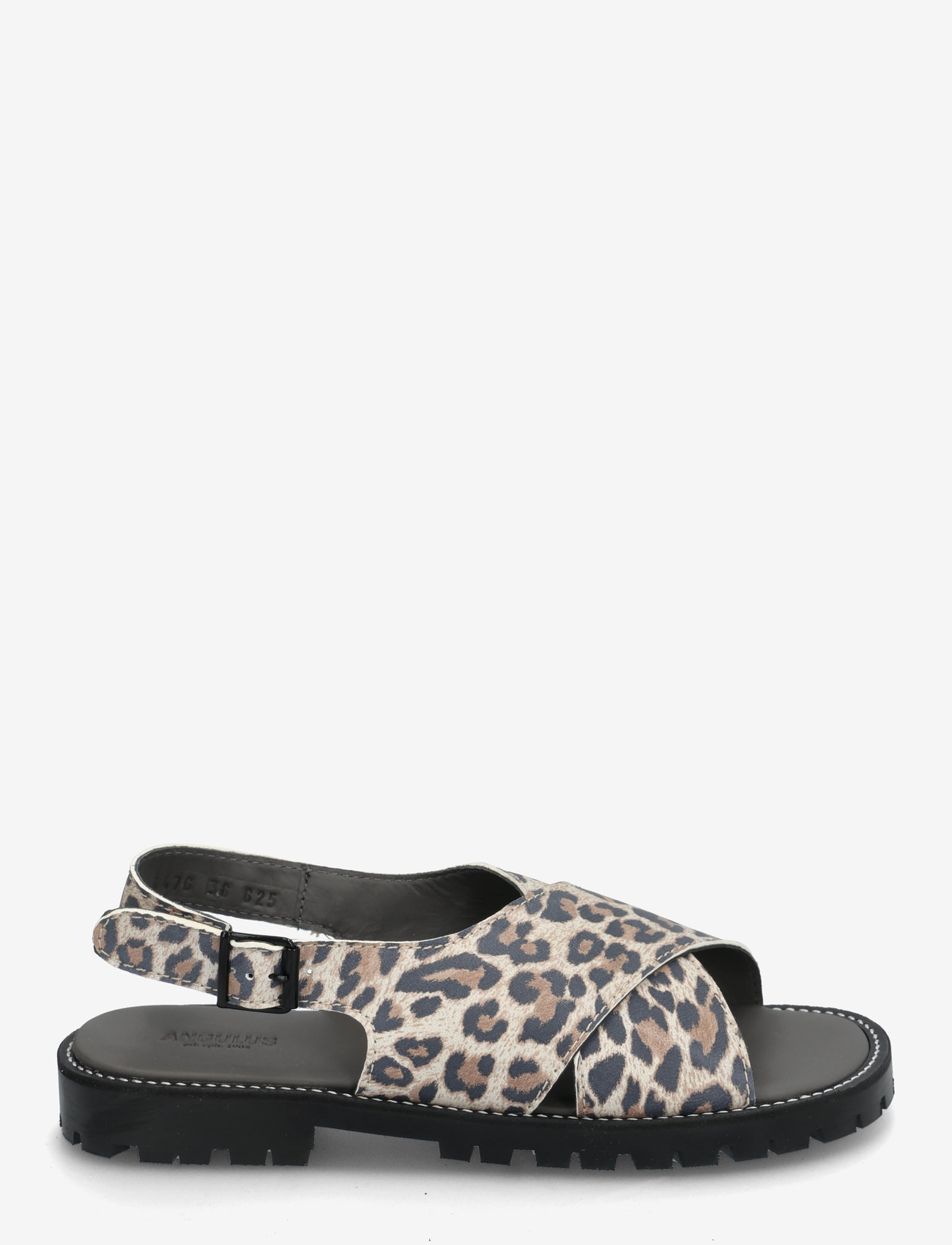 ANGULUS - Sandals - flat  - open toe - op - geburtstagsgeschenke - 3609 leopard suede - 1
