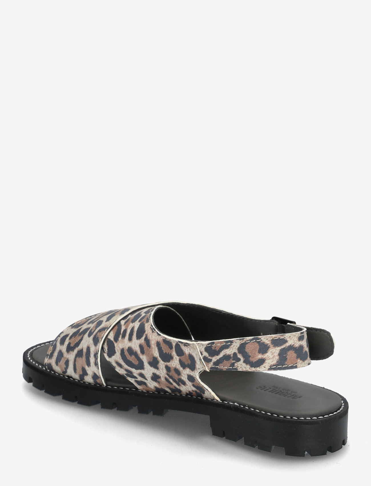 ANGULUS - Sandals - flat  - open toe - op - geburtstagsgeschenke - 3609 leopard suede - 2