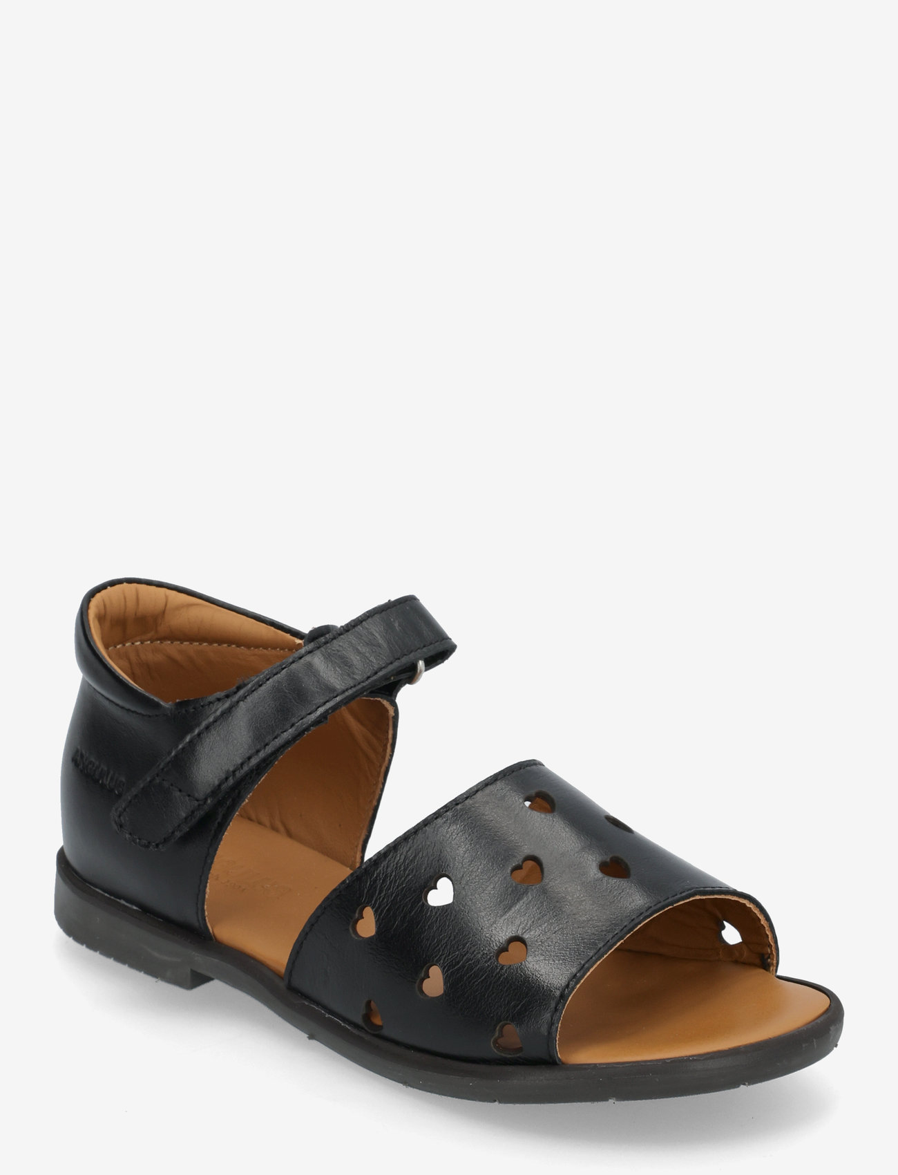 ANGULUS - Sandals - flat  - open toe - op - birthday gifts - 1604 black - 0