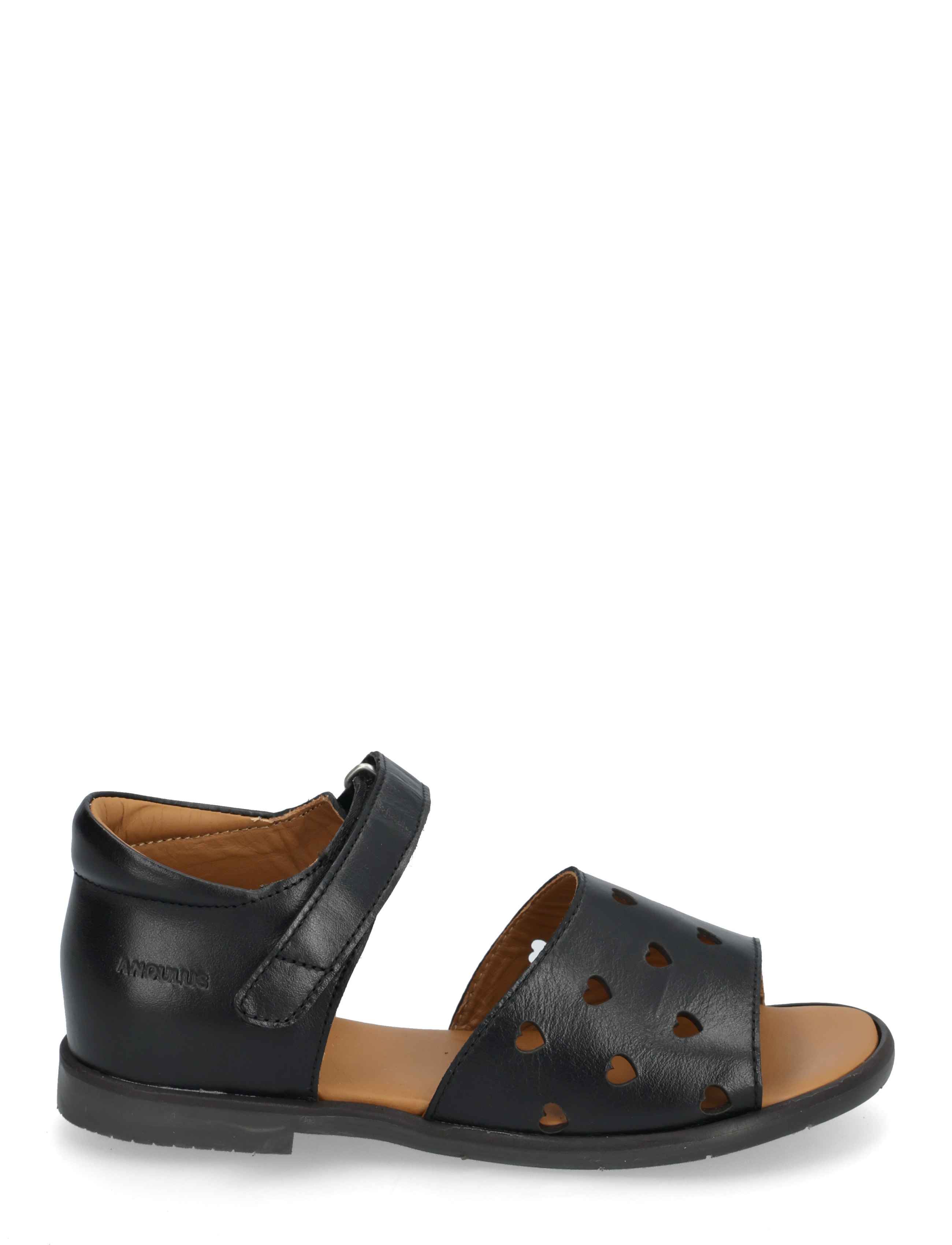 ANGULUS - Sandals - flat  - open toe - op - 1604 black - 1