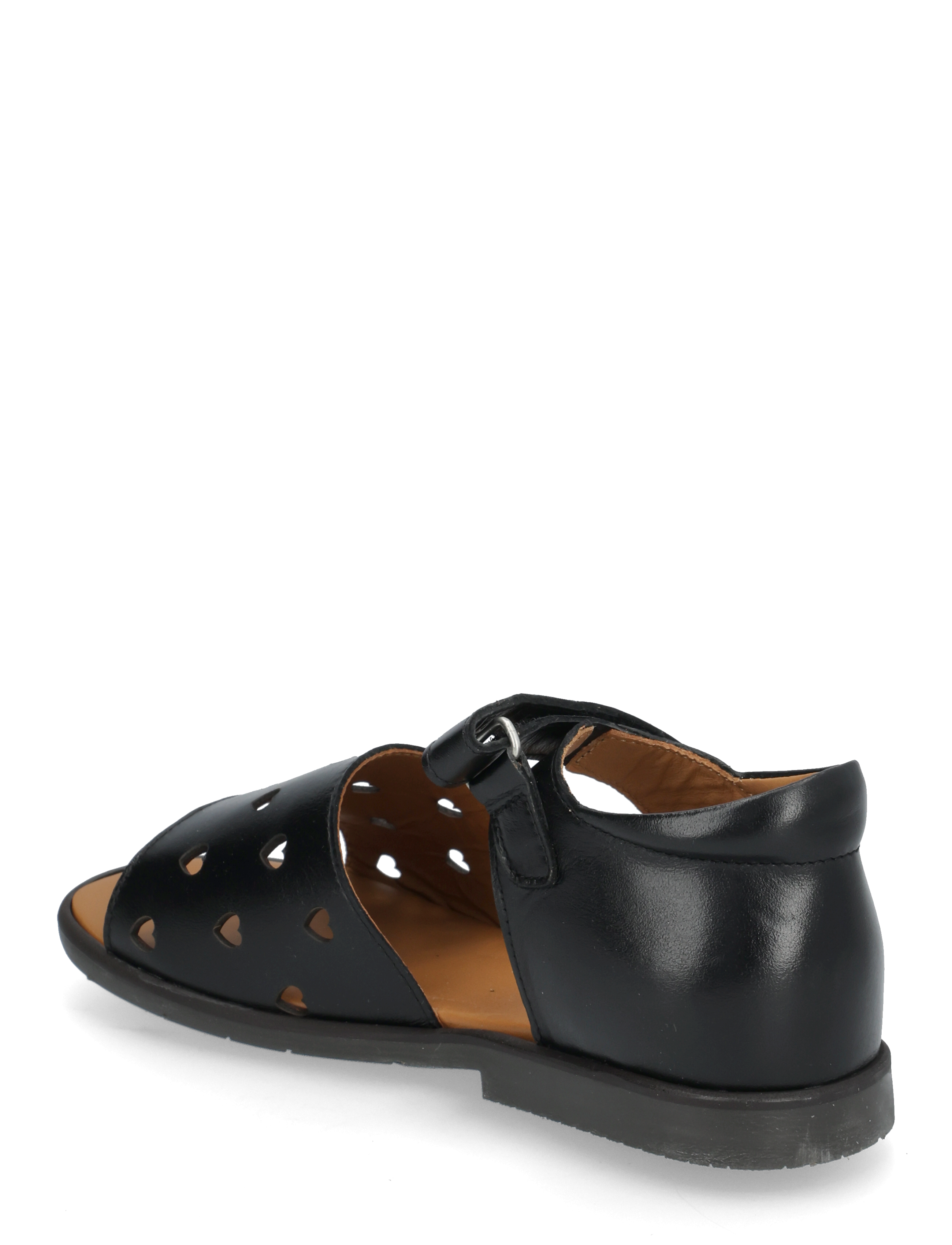ANGULUS - Sandals - flat  - open toe - op - 1604 black - 2
