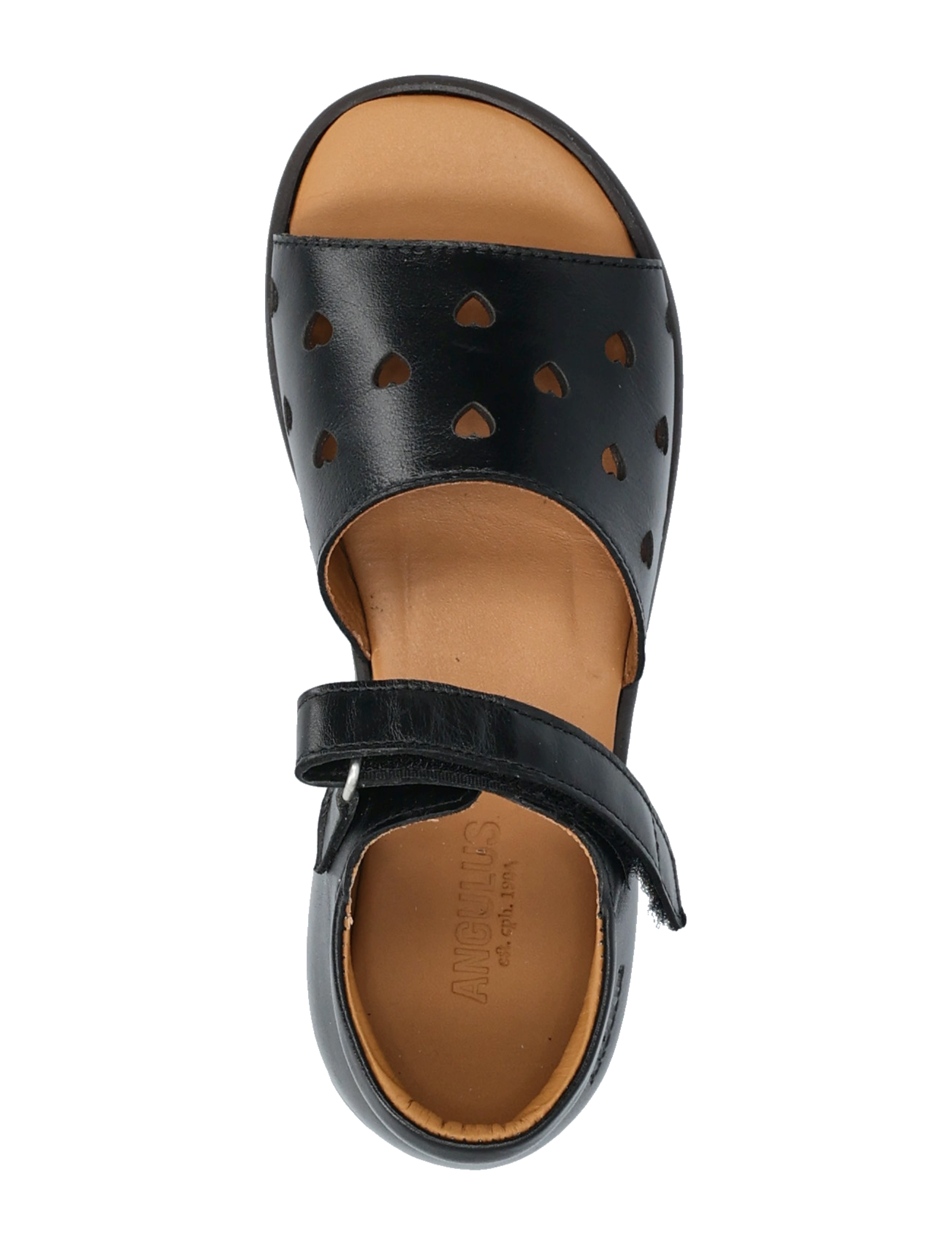 ANGULUS - Sandals - flat  - open toe - op - 1604 black - 3