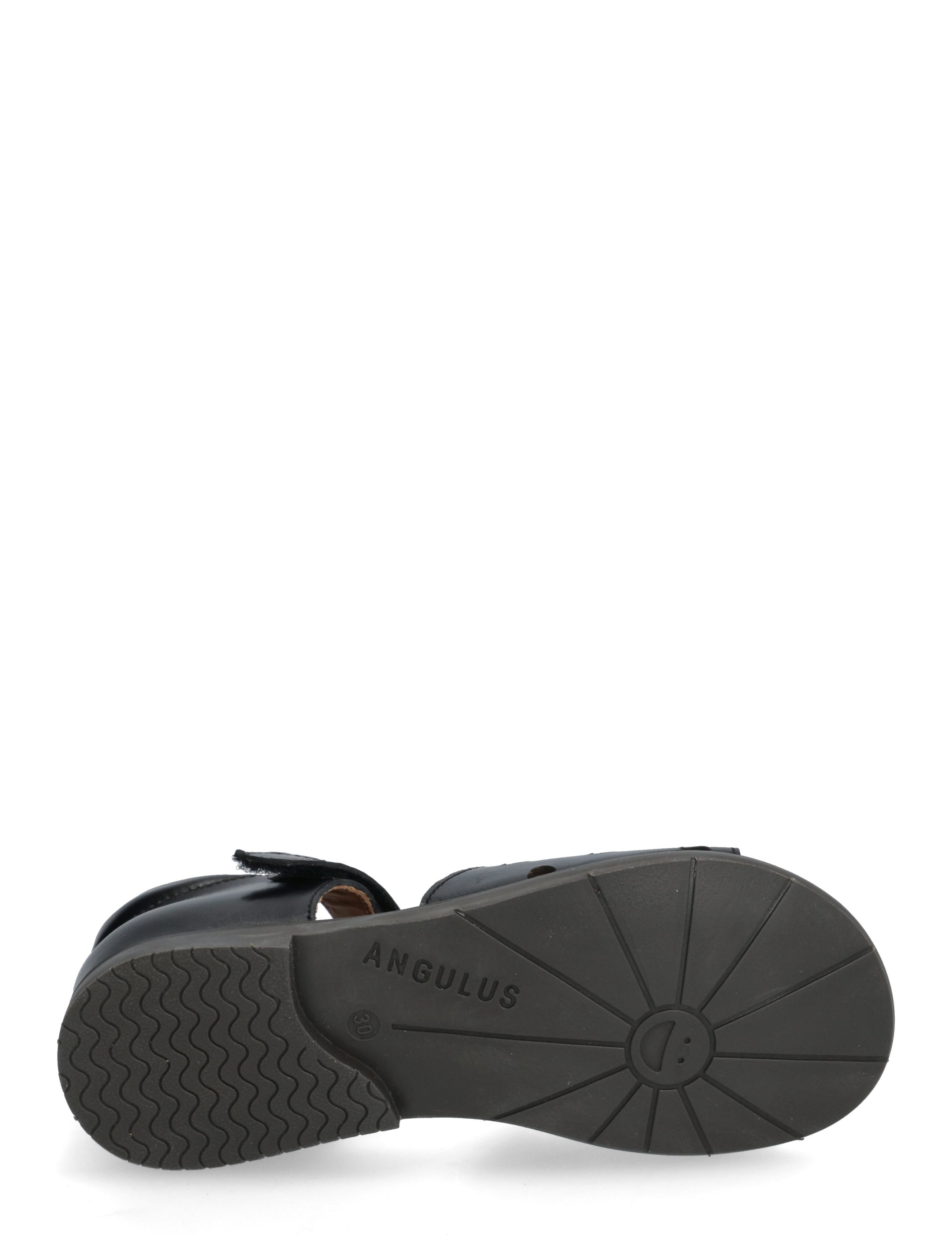 ANGULUS - Sandals - flat  - open toe - op - 1604 black - 4